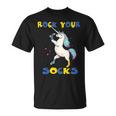 World Down Syndrome Day Rock Your Socks Unicorn T-Shirt