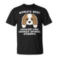 World's Best Cavalier King Charles Spaniel Grandpa T-Shirt