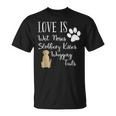 Yellow Labrador Retriever Dog Love Lab Drawing Saying T-Shirt