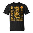 Zodiac Year Of The Dragon Lunar Happy Chinese New Year 2024 T-Shirt