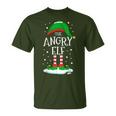 The Angry Elf Christmas Family Matching Xmas Group T-Shirt