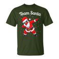 Christmas Team Santa Family Group Matching Dabbing Santa T-Shirt
