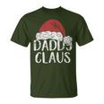 Daddy Claus Christmas Costume Santa Matching Family T-Shirt