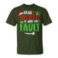 Christmas Matching Couples His Hers Pajamas T-Shirt