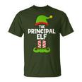 The Principal Elf Christmas Matching Family Party T-Shirt