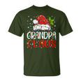 Grandpa Claus Christmas Santa Matching Family Xmas Pajamas T-Shirt