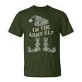 I'm The Army Elf Camo Christmas Santa Military Helper T-Shirt