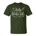 Let's Get Lit Xmas Holidays Christmas T-Shirt