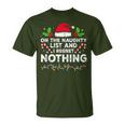 On The Naughty List And I Regret Nothing Xmas T-Shirt