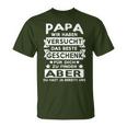 Papa Beste Geschenk Hast Du Christmas Children's Papa T-Shirt