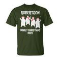 Robertson Family Name Robertson Family Christmas T-Shirt