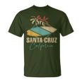 Santa Cruz Ca California Surfboard T-Shirt