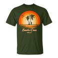 Santa Cruz California Vintage Retro Ca Surfing T-Shirt