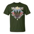 Santa Cruzintage Retro California Surf T-Shirt