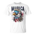 4Th Of July Patriotic Eagle July 4Th Usa Murica T-Shirt