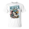 4Th Of July Patriotic Eagle July 4Th Usa Murica T-Shirt