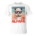 Alpapaatertag Bester Papa Alpaka Raglan T-Shirt