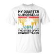 American Quarter Horse Owner Horse Riding Horses Racing T-Shirt