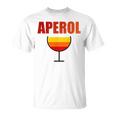 Aperol Spritz Love Summer Malle Vintage Drink T-Shirt