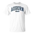 Auburn Alabama Al College University Style Navy T-Shirt