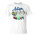 Autismo No Es Una Discapacidad Es Una Habilidad Diferente Camiseta unisex