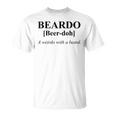Beardo Dictionary Word Cool Weird T-Shirt