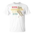 Bester Eishockey-Papa Aller Zeiten Herrenatertag Geschenk T-Shirt