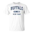 Buffalo New York Ny Vintage Athletic Sports T-Shirt