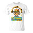 Burger-Fun- Witziger Spruch Comic-Style T-Shirt