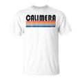 Calimera Italia Retro 70S 80S Style Manga Larga Camiseta unisex