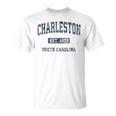 Charleston South Carolina Sc Vintage Athletic Sports T-Shirt