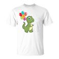 Children's 2Nd Birthday Ich Bin Schon 2 Jahre Dinosaur T-Shirt