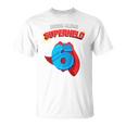 Children's 6Th Birthday Dieser Kleine Superheld Ist 6 Jahre Alt Held T-Shirt