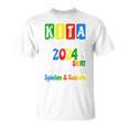 Children's Kita Abgängerin 2024 Kita Geschafft 2024 Kita Graduate 2024 T-Shirt