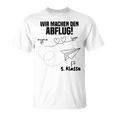 Children's Wir Machen Den Abflug 5 Klasse Graduation Primary 80 T-Shirt