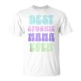 Chronic Pain Disability Awareness Best Spoonie Mama T-Shirt