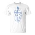 Colección Real Madrid Logo Azul Camiseta unisex