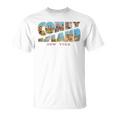 Coney Island New York City Ny Retro Vintage SouvenirT-Shirt
