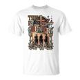 Country Three Cowboys American Western Country This Is God T-Shirt