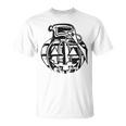 Custom Military Pumpkin Grenade T-Shirt