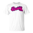 Daddy Pink Gay Bear Lgbt Homosexual Boyfriend Buddy Couples T-Shirt
