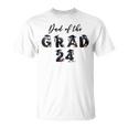 Damen Papa Der Graduate Classon 2024 Mit-Ausschnitt T-Shirt