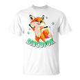 Discofox Disco Fox X Lustiger Fuchs Sonnebrille Tanzen Tanz T-Shirt