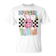 Easter Vibes Smiles Happy Face Bunny Happy Easter Boys Girls T-Shirt