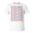 England 24 English Retro Sports Fans 2024 Vintage Classic T-Shirt