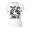 Family Vacation Punta Cana 2024 Matching Family Group Summer T-Shirt