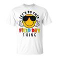 Do This Field Day Thing Sunglasses Hippie Face Boys Student T-Shirt