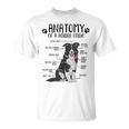 Border Collie Dog Holder Anatomy Dog T-Shirt