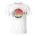 George The Man The Myth The Legend Personalized Name T-Shirt