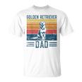 Golden Dad Vintage Golden Retriever Dad T-Shirt